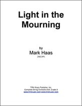 Light in the Mourning Orchestra sheet music cover